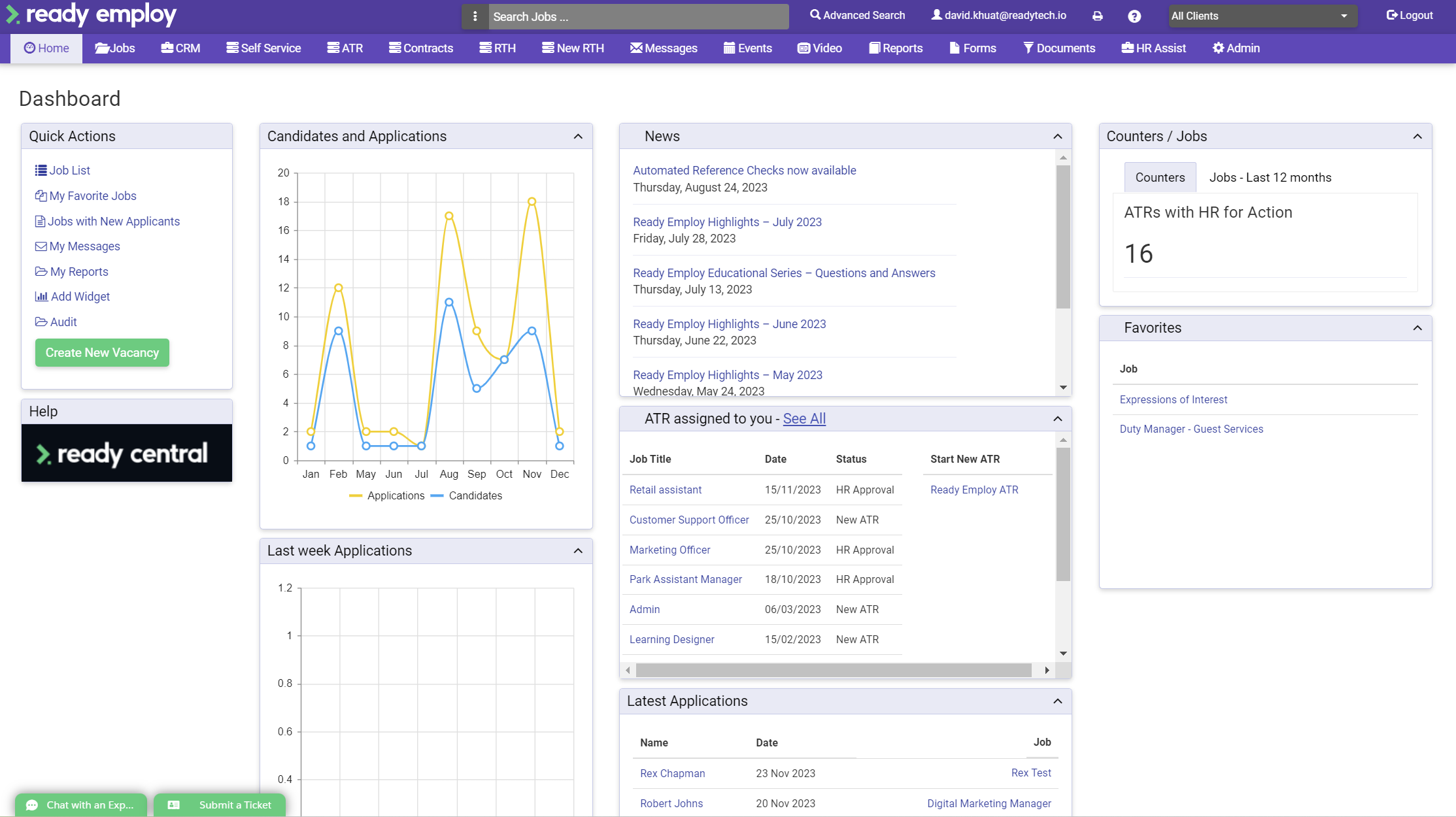 Ready Employ Overview